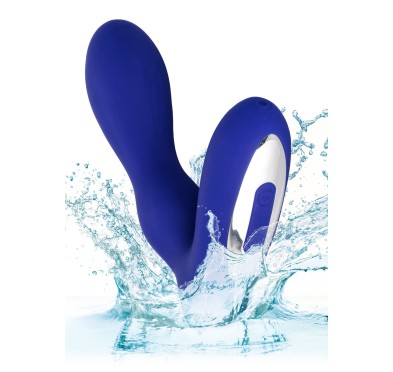 Plug/vibr-WIRELESS PLEASURE PROBE BLUE